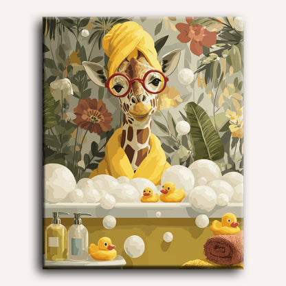 Bubble bath day | Paint by Number