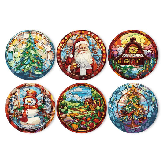 Paint by numbers - Christmas Placemats 6 Pieces | Paint by Numbers