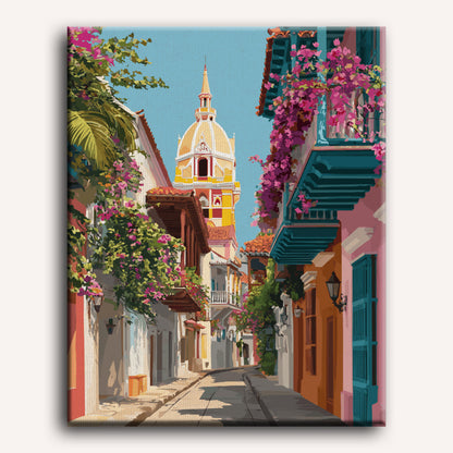 Cartagena | Paint by Number