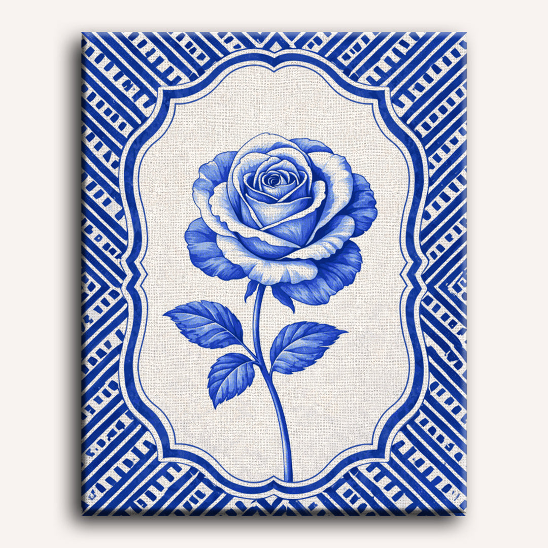 Ceramic Rose | Paint by Number