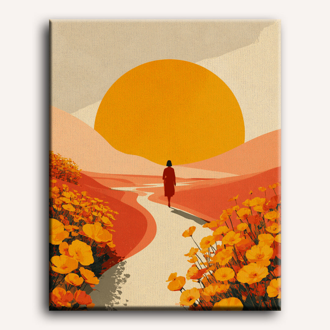 Chasing the Sun | Paint by Number