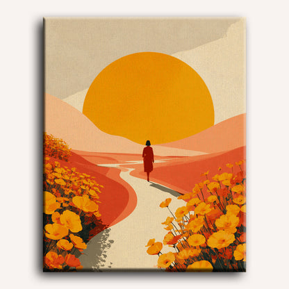 Chasing the Sun | Paint by Number