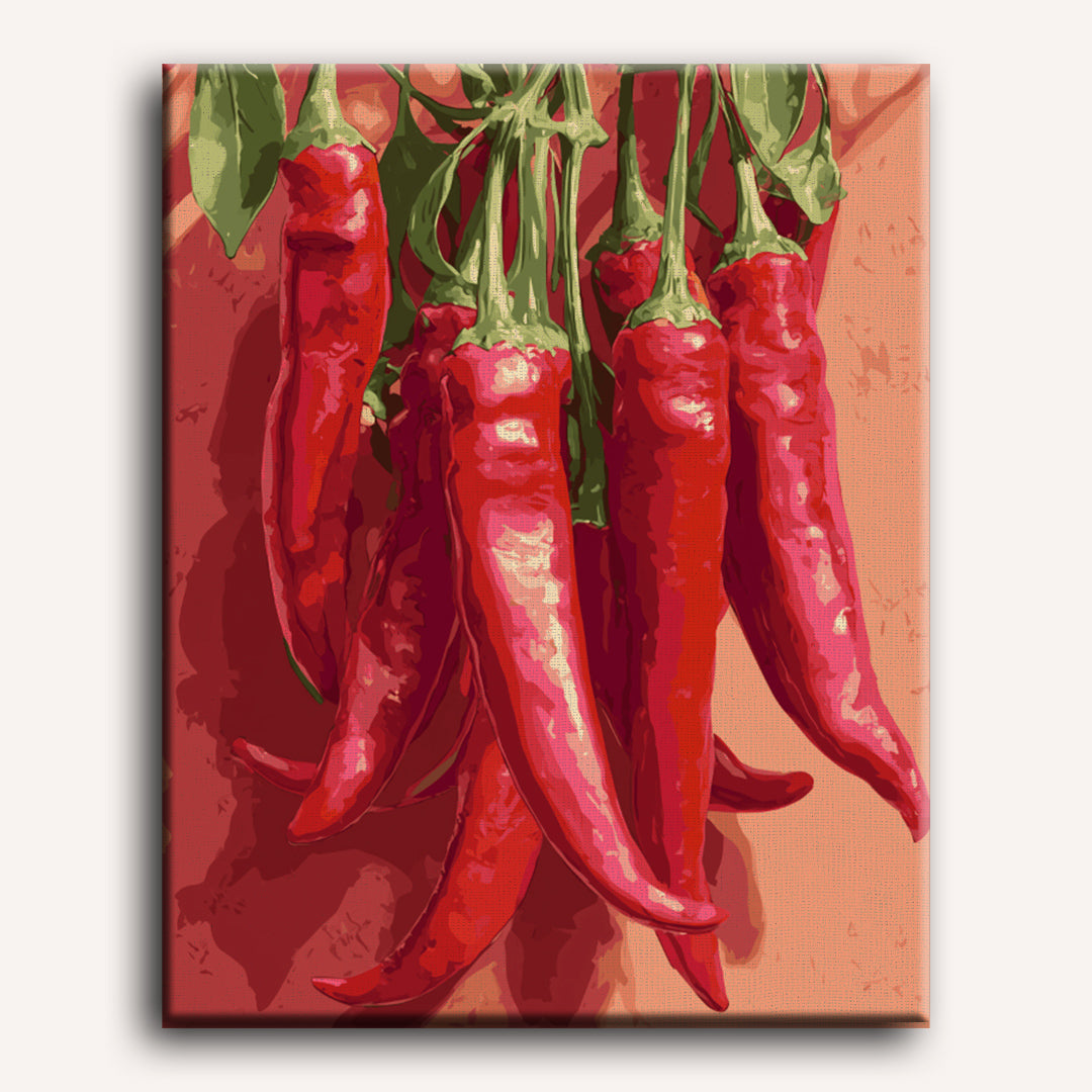 Chilli Pepper | Paint by Number