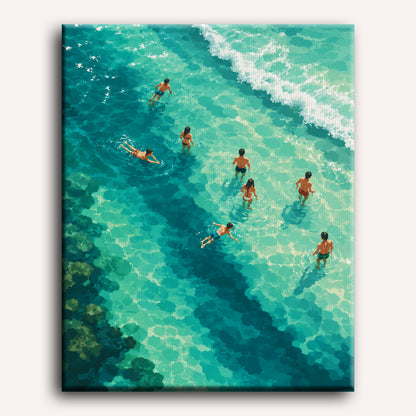 Clear Waters | Paint by Number