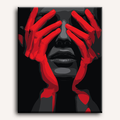 Conceptual Portrait | Paint by Number