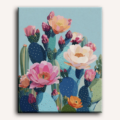 Petals of the Desert | Paint by Number