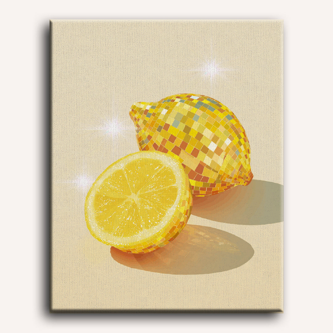 Disco - Lemon | Paint by Number