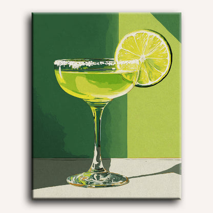 Lime Margarita | Paint by Number