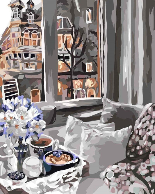 Cozy Room | Paint by Numbers-Paint by numbers