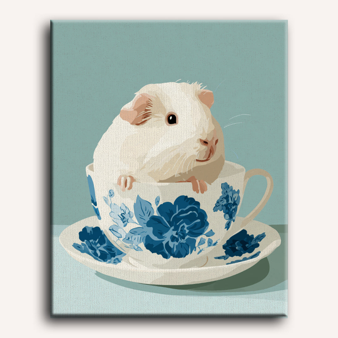 Cup of Cuteness | Paint by Number