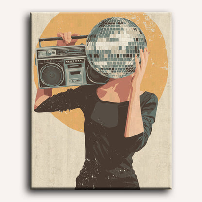Disco Queen | Paint by Number