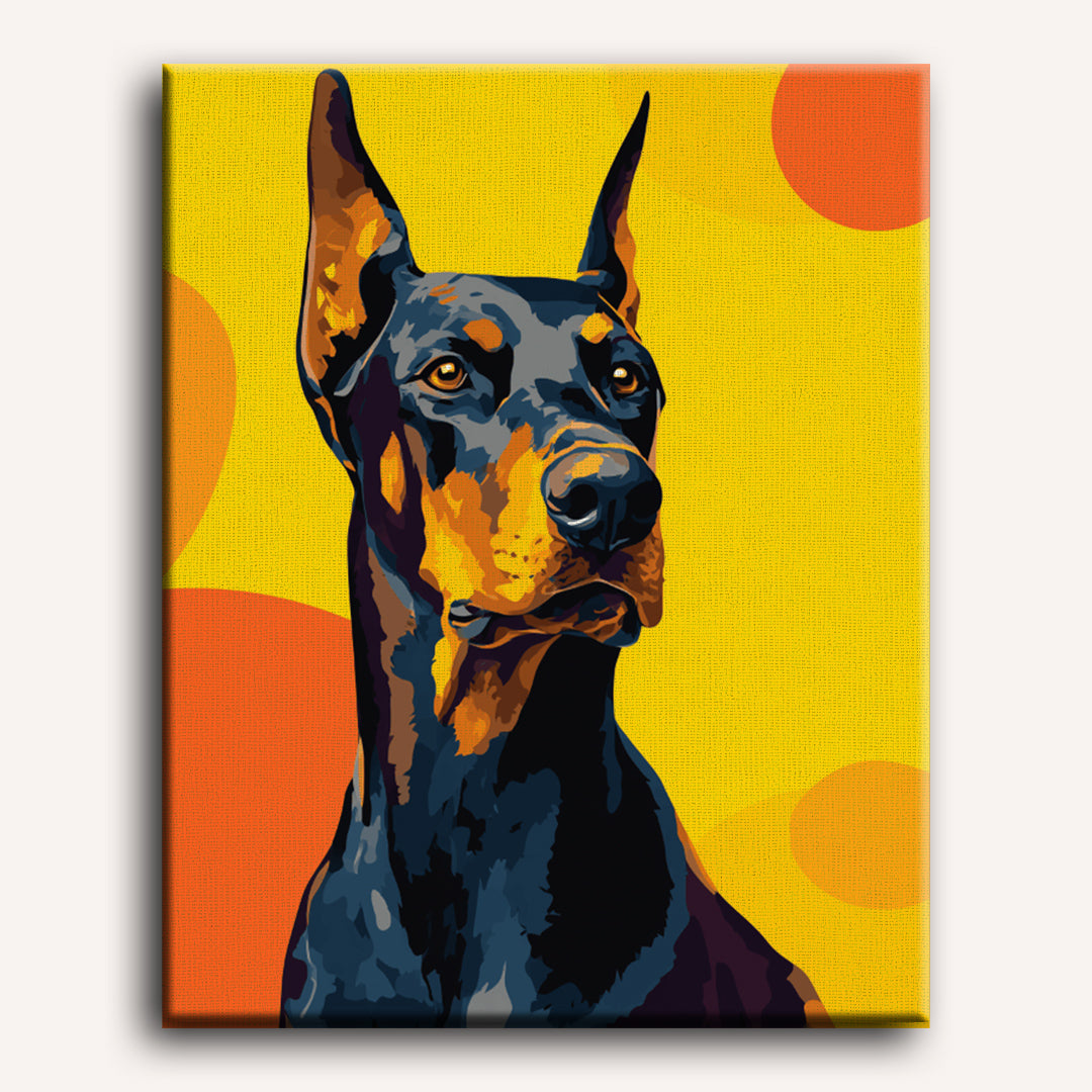 Doberman | Paint by Number