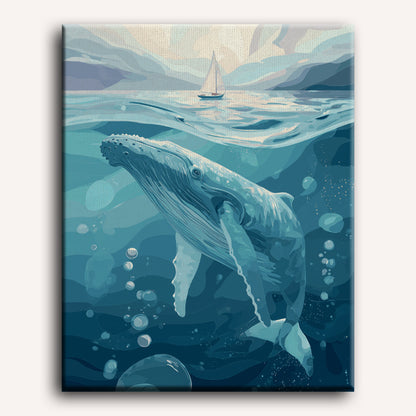 Dreamy underwater | Paint by Number