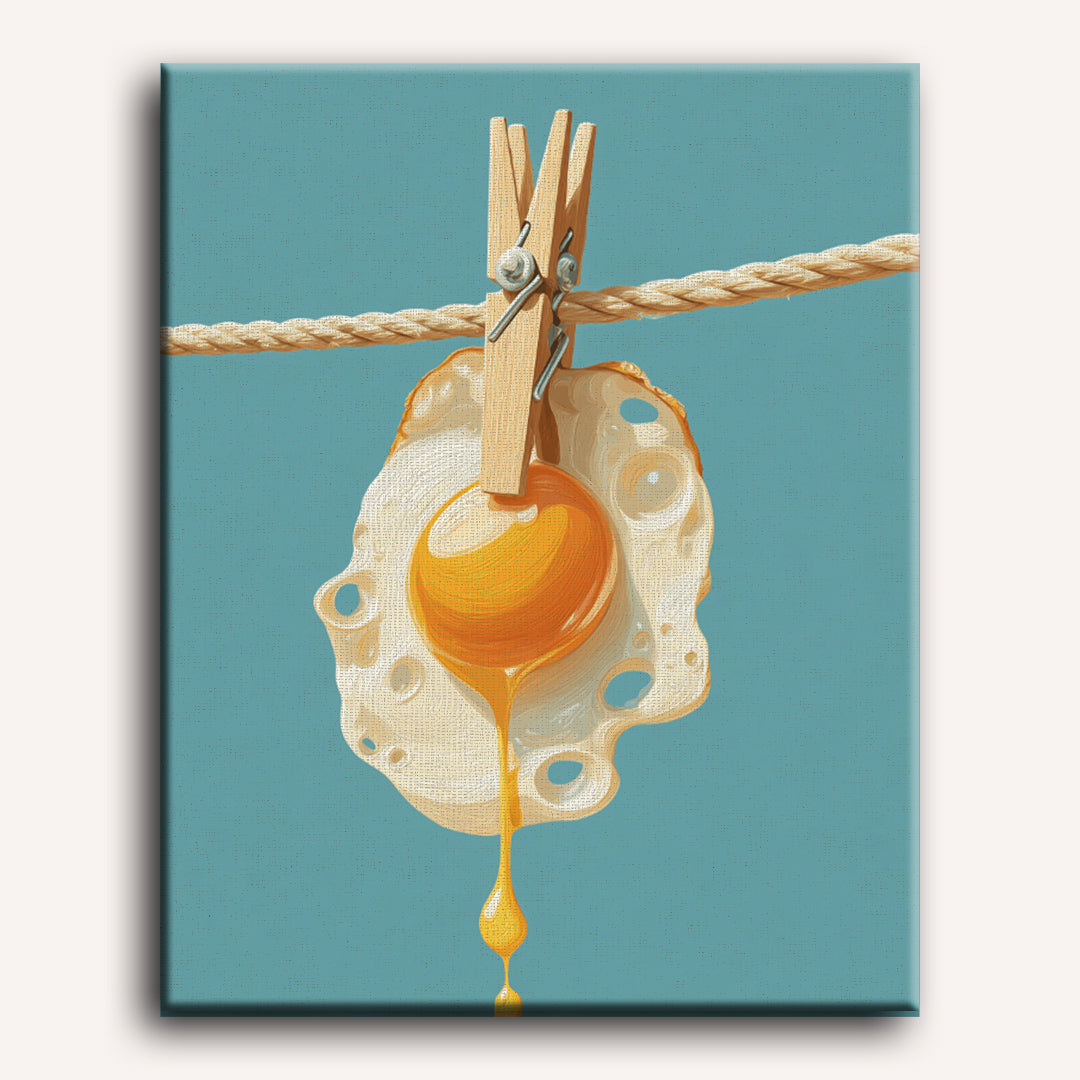 Eggeplomme | Maleri etter tall