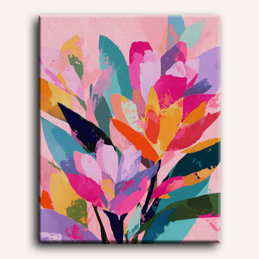 Electric Petals | Paint by Number