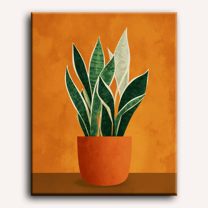 Emerald Flame | Paint by Number