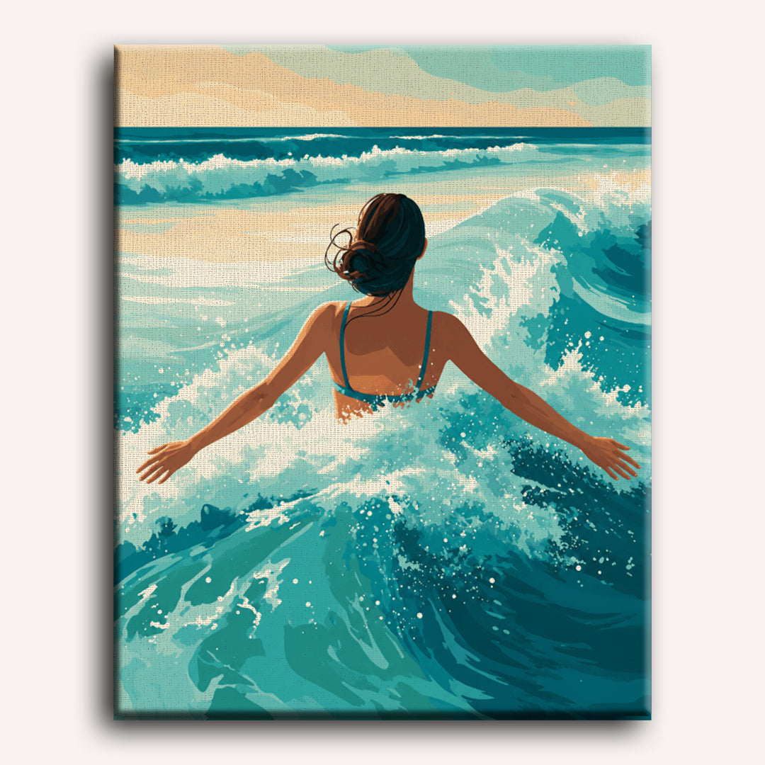 Exploring Waves | Paint by Number
