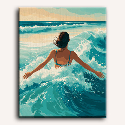 Exploring Waves | Paint by Number