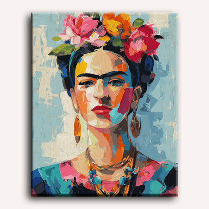 Expressive Frida | Paint by Number