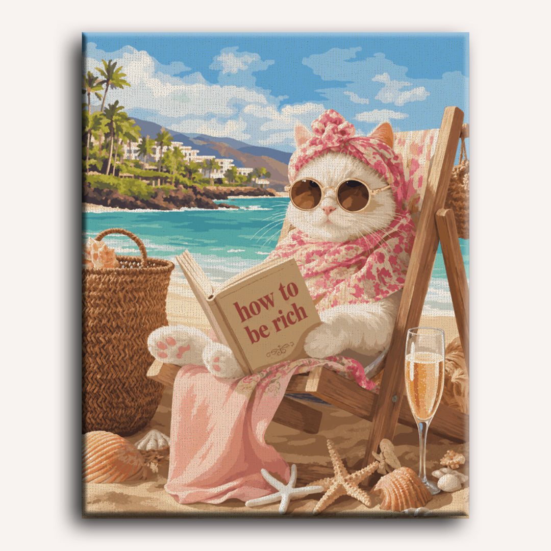 Fancy Cat | Paint by Number