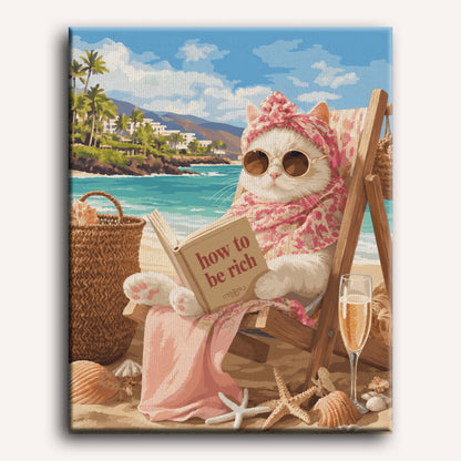 Fancy Cat | Paint by Number