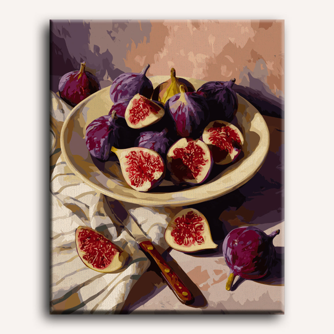 Figs plate | Paint by Number