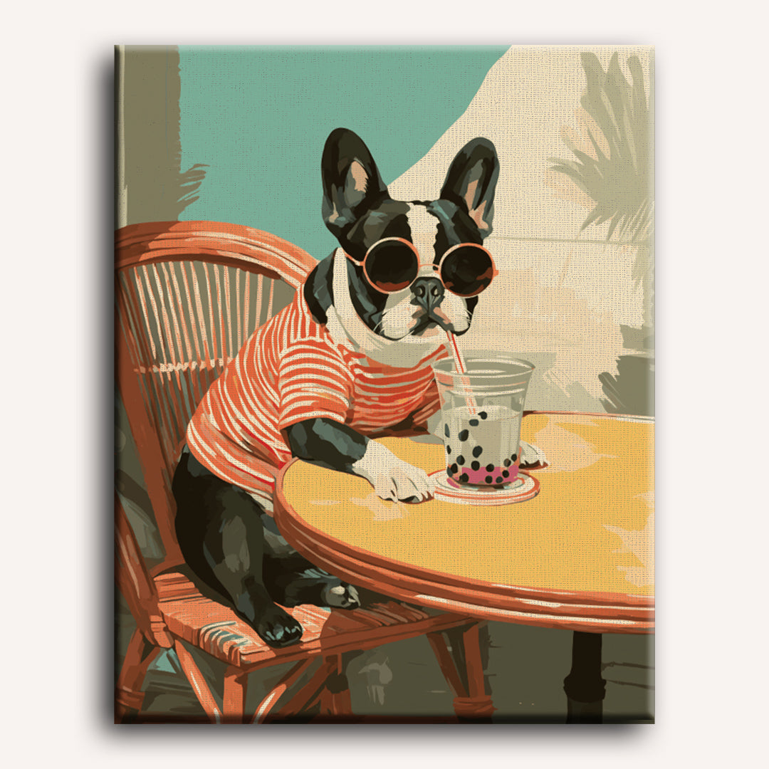 French Hipster | Paint by Number