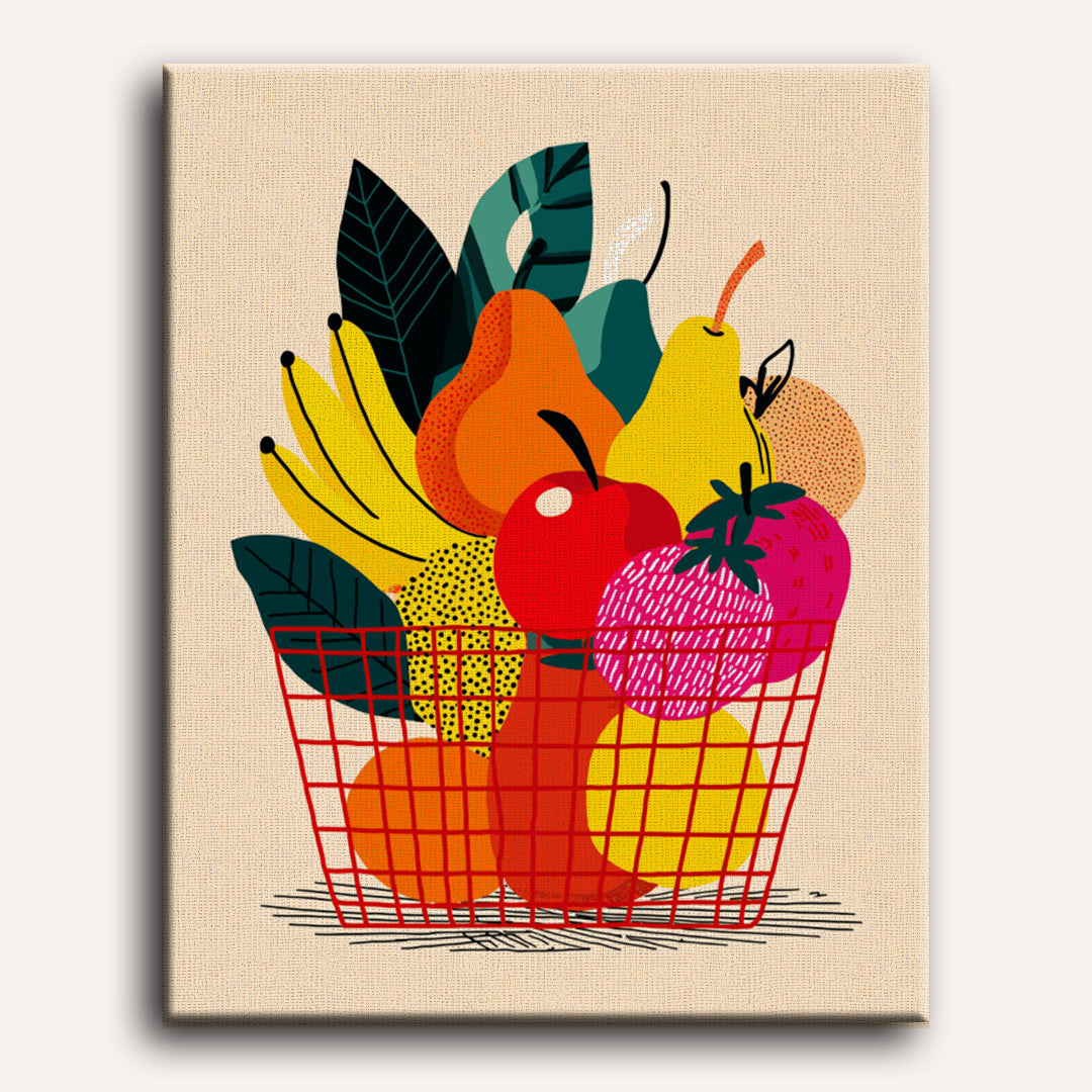 Fruit Basket | Paint by Number