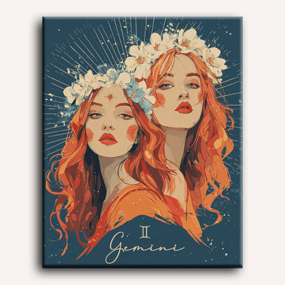 Gemini | Paint by Number