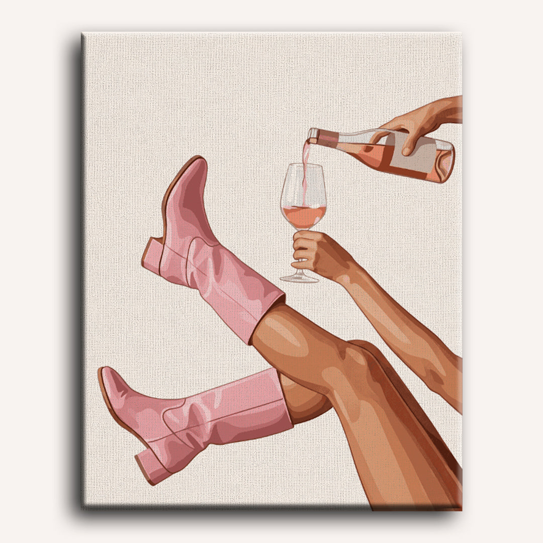 Girl`s time | Paint by Number