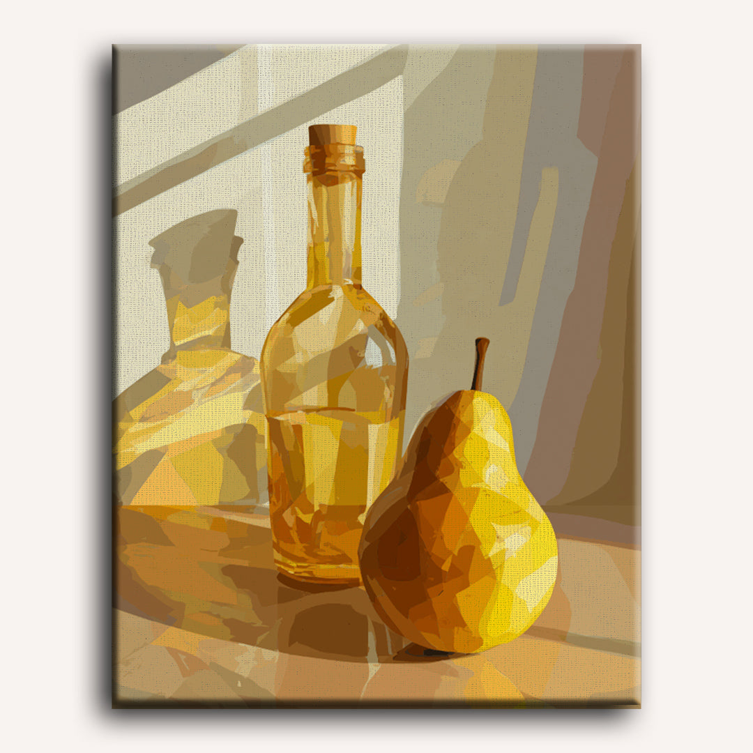 Golden Pear | Paint by Number
