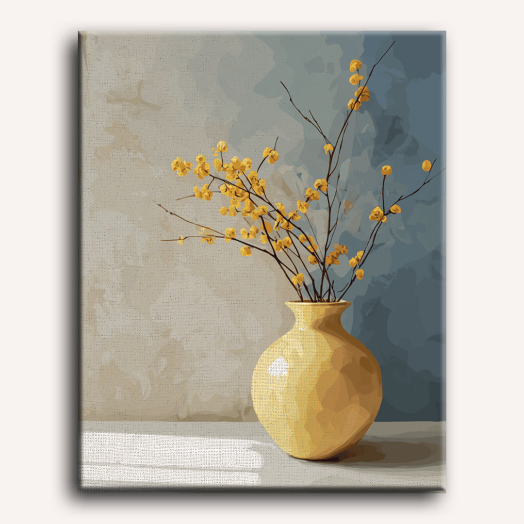 Golden Vase | Paint by Number