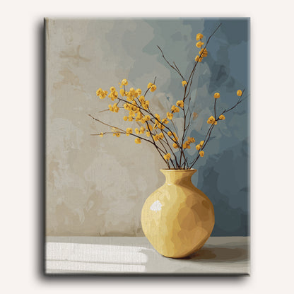 Golden Vase | Paint by Number