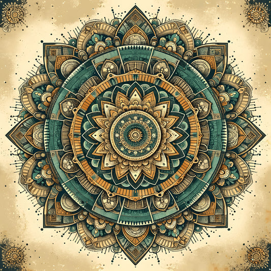 Antique Mandala - Diamond Painting