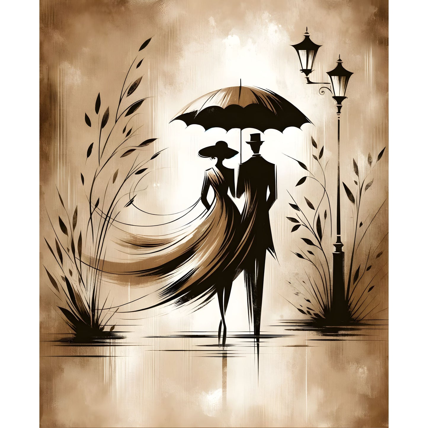 Man and Woman Art 3 - Diamond Painting