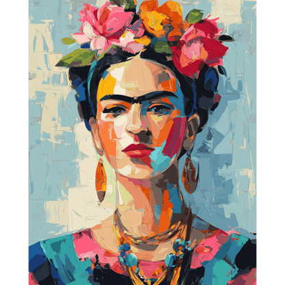 Expressive Frida - Diamond Painting