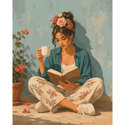 Floral Escape - Diamond Painting