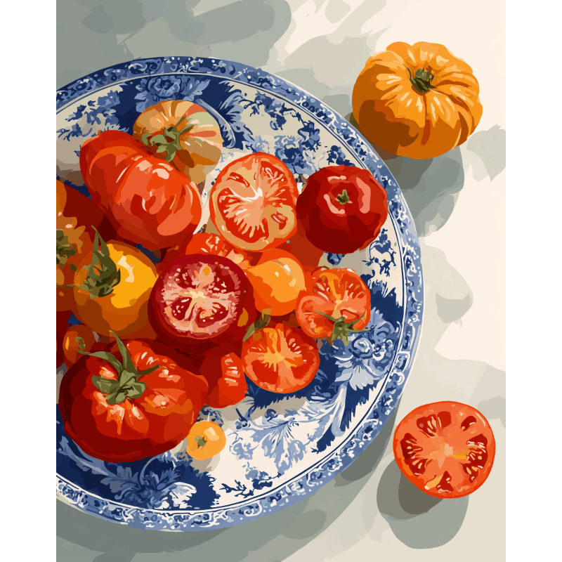 Summer Plate - Diamond Painting