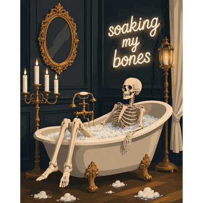 Soaking My Bones - Diamond Painting