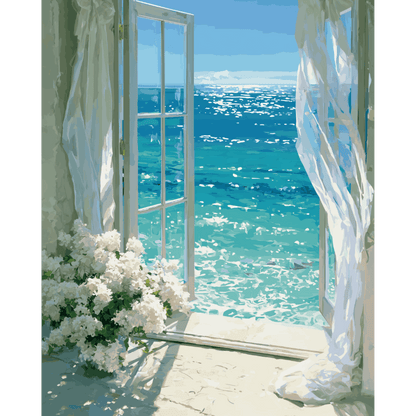 By the Azure Window - Diamond Painting