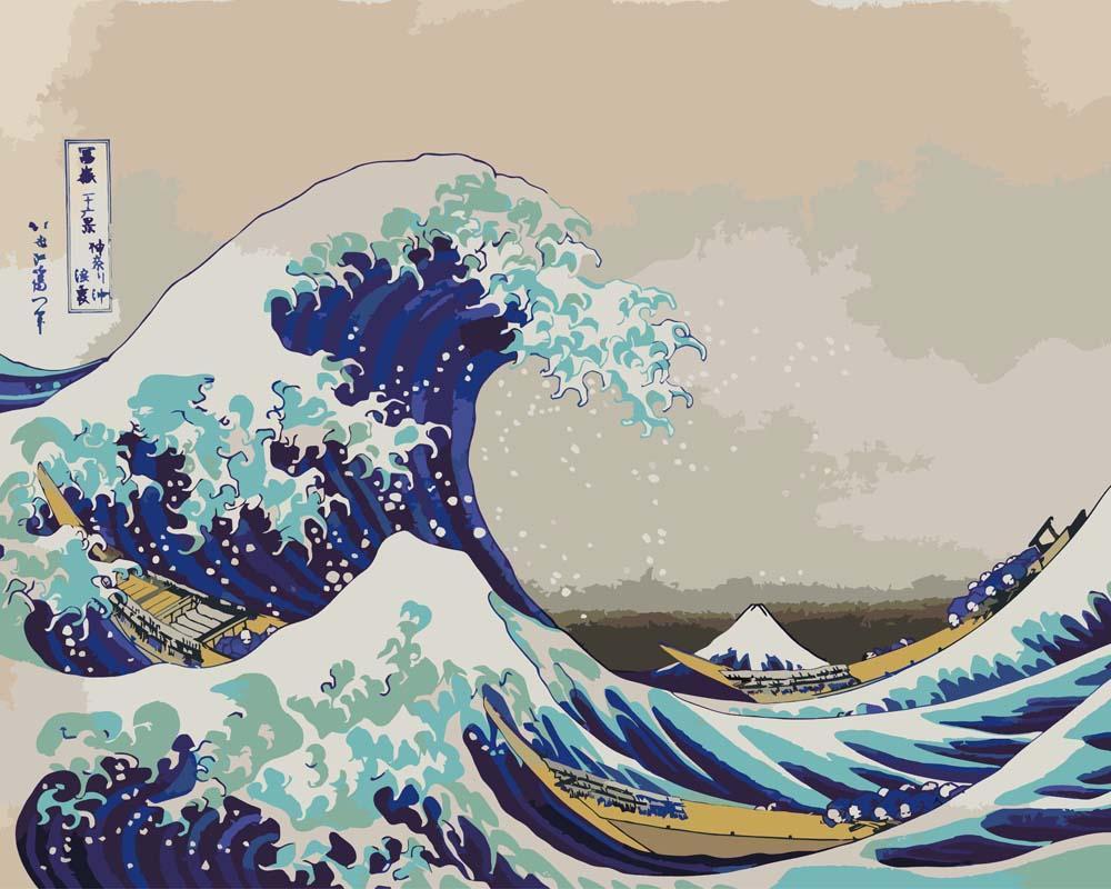The Great Wave off Kanagawa by Katsushika Hokusai | Diamond Art
