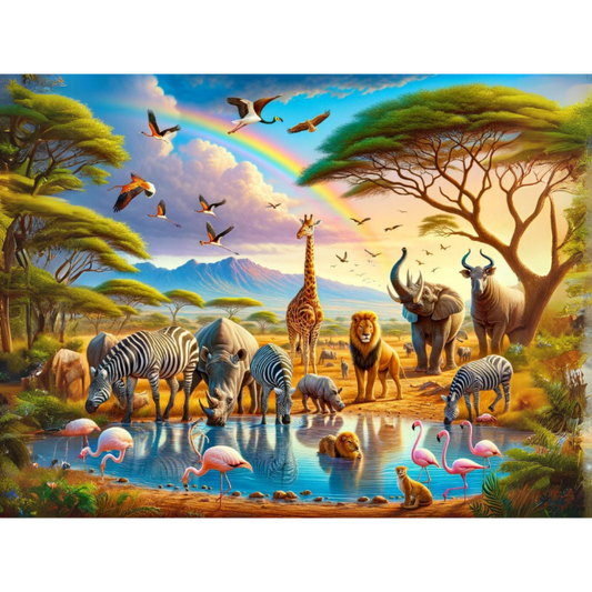 Paint by numbers - Wild Animals | Paint by Numbers