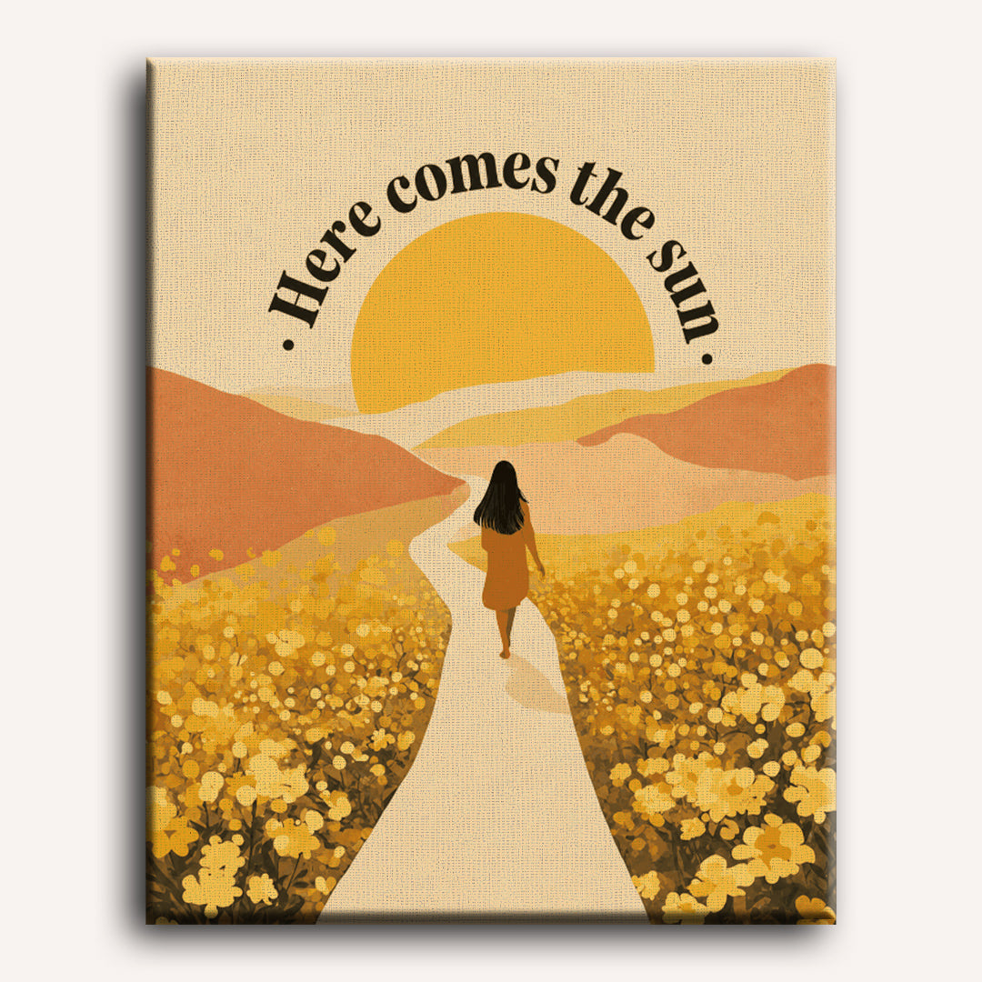 Here comes the Sun | Paint by Number