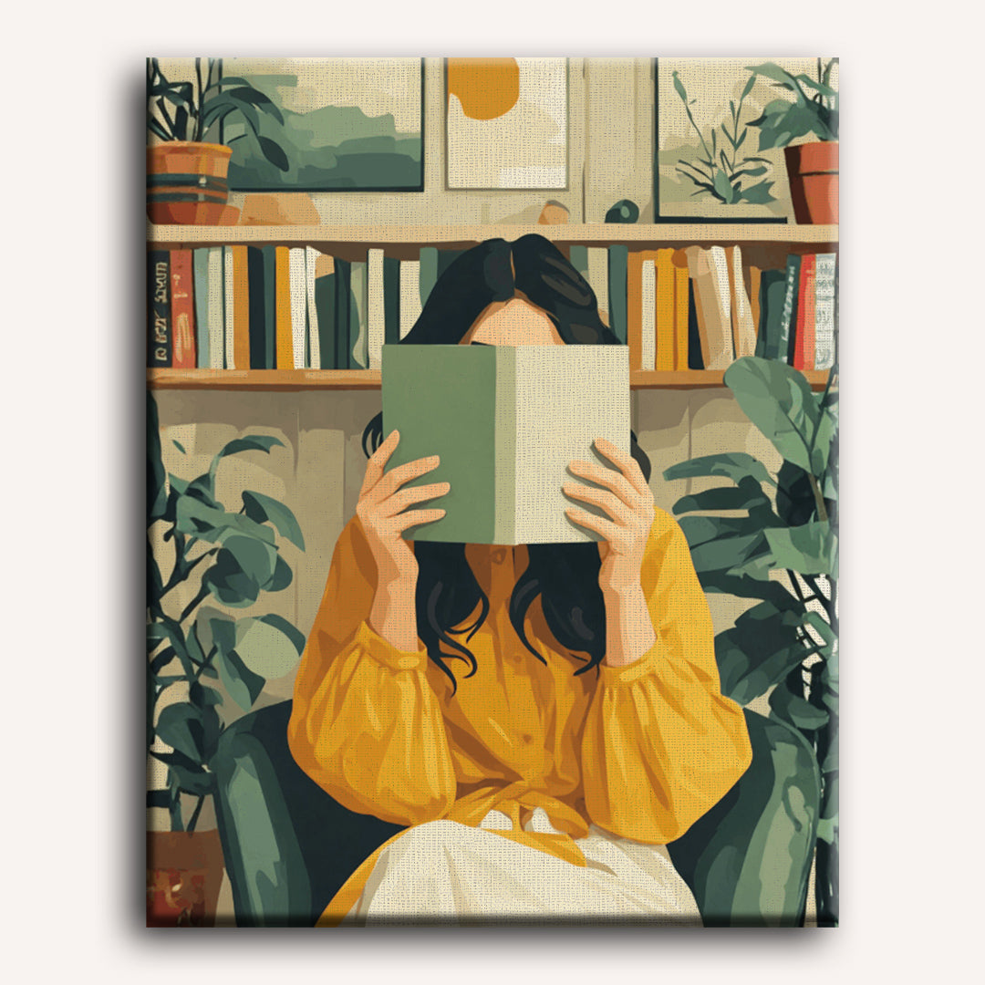 Hidden Between Pages | Paint by Number