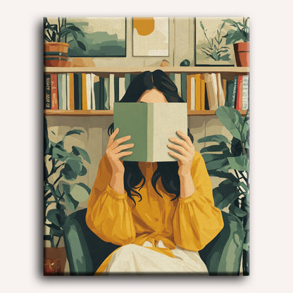 Hidden Between Pages | Paint by Number