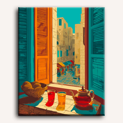 Hidden from the sun | Paint by Number