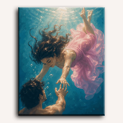 Holding You | Paint by Number
