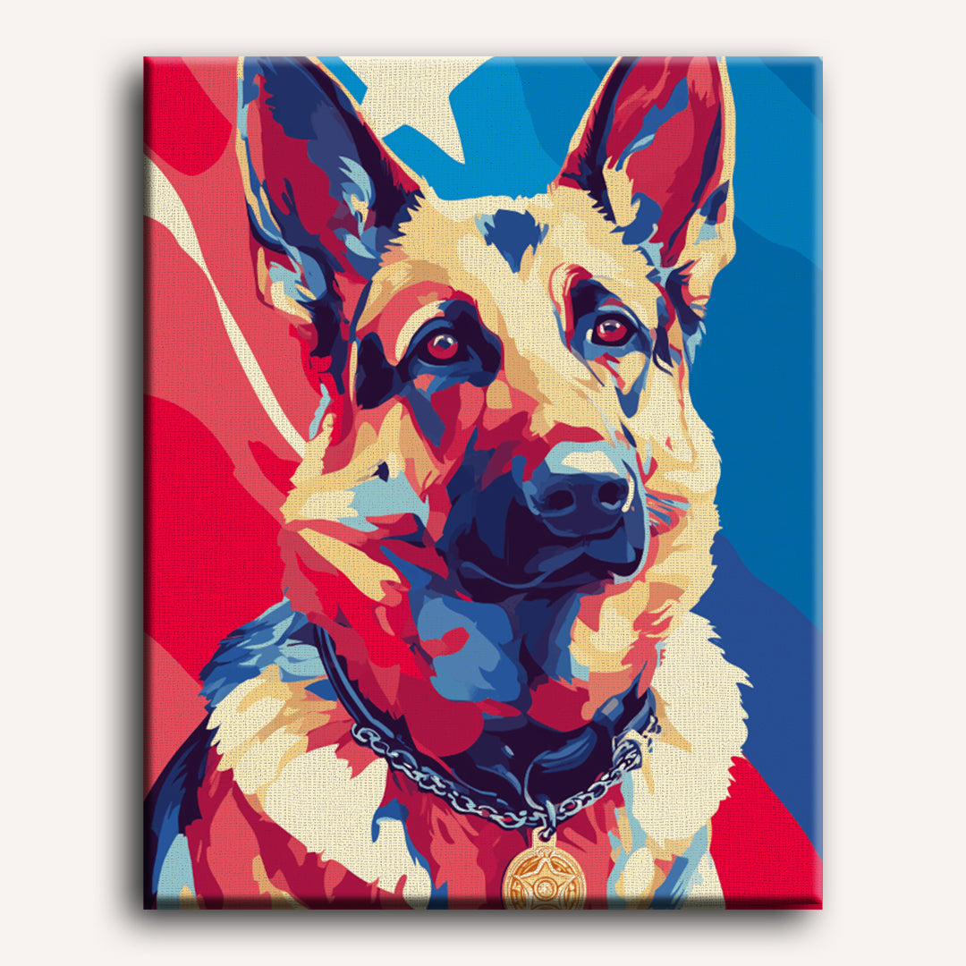 Honoring K9 | Paint by Number