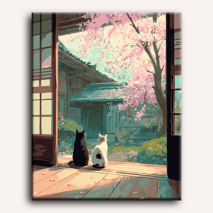 Japanese stillness | Paint by Number