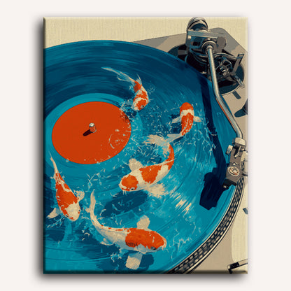 Koi Records | Paint by Number